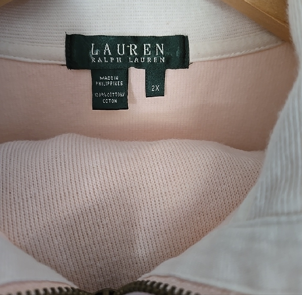 Ralph Lauren Light Pink Track Set - Zip Jacket & Joggers - Picture 3 of 6